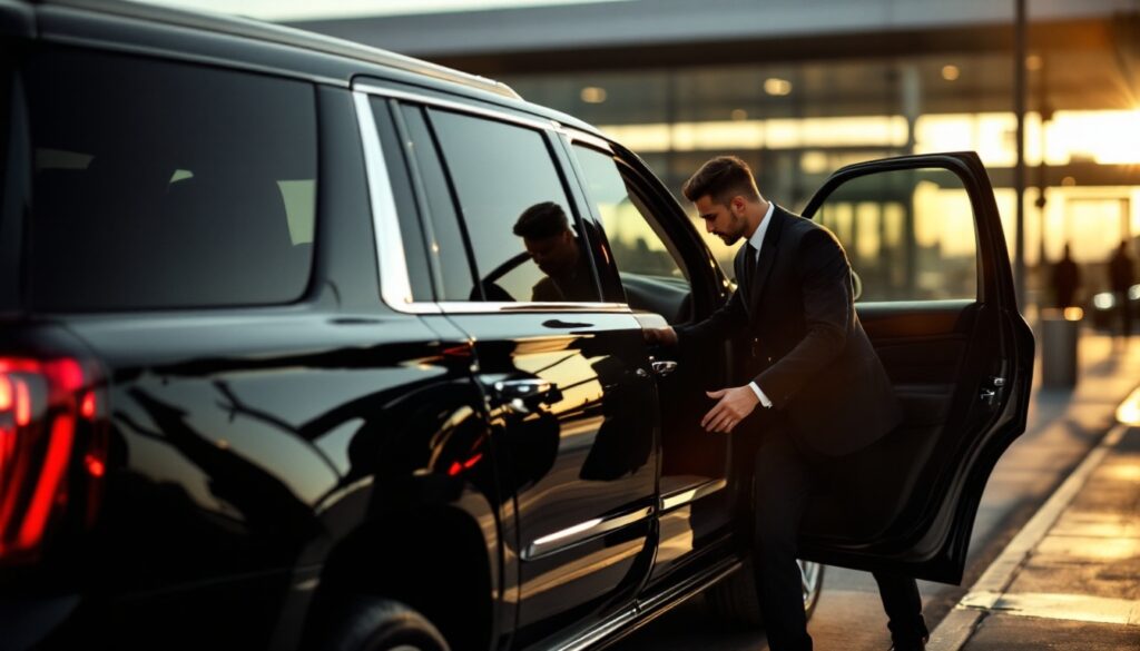 black car service San Diego - Anniversary Dinner Transportation San Diego: Romantic Chauffeur-Driven Evening