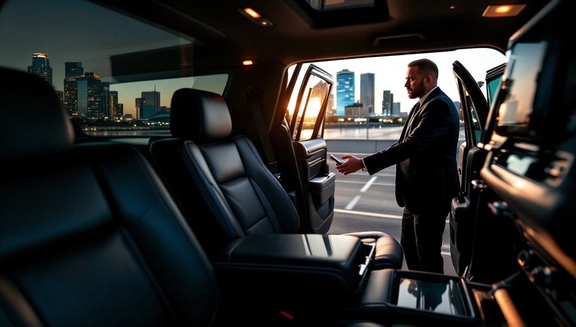 luxury car service comparison illustration